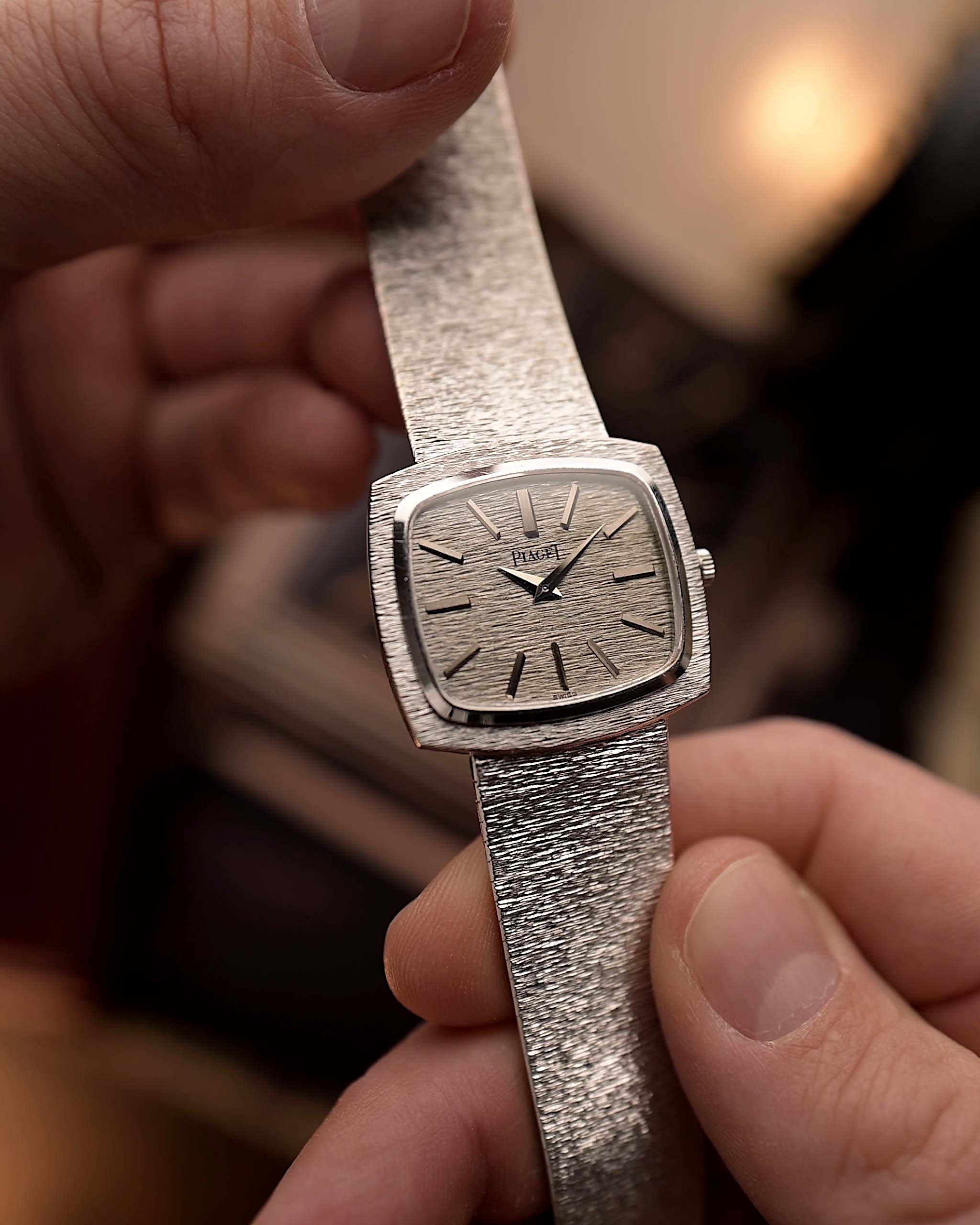 Piaget TV 9574 Bark White Gold 1970 - Image 6