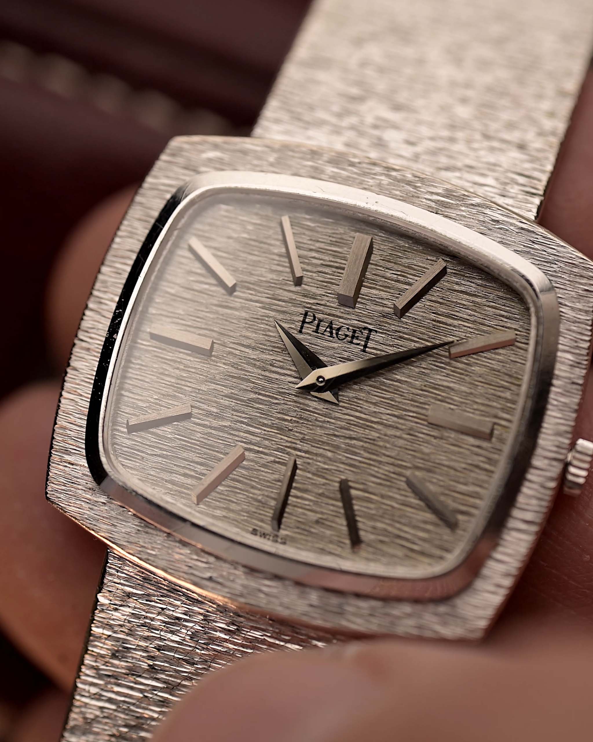 Piaget TV 9574 Bark White Gold 1970 - Image 8