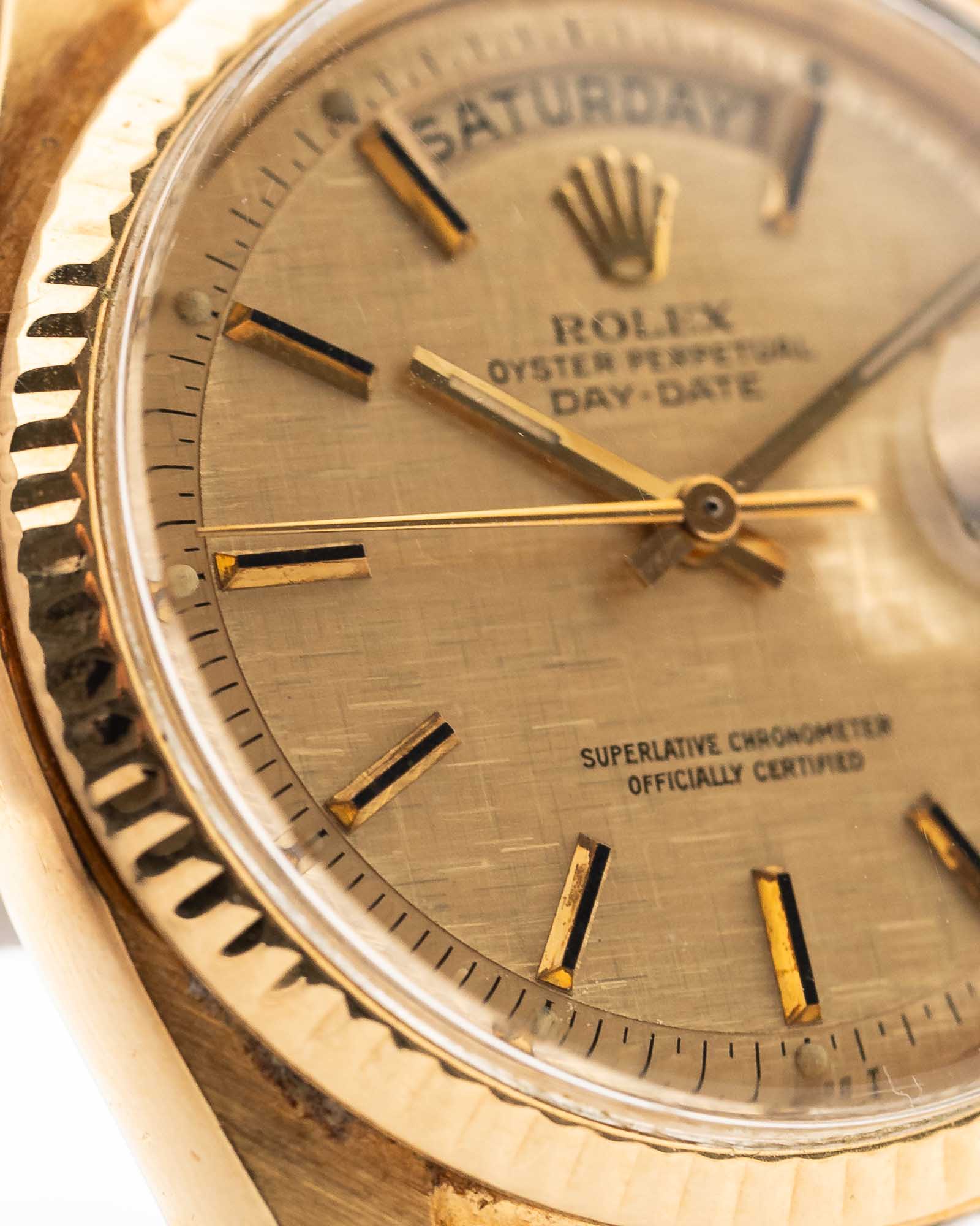 Rolex 1803 Day Date Linen 1978 - Image 12