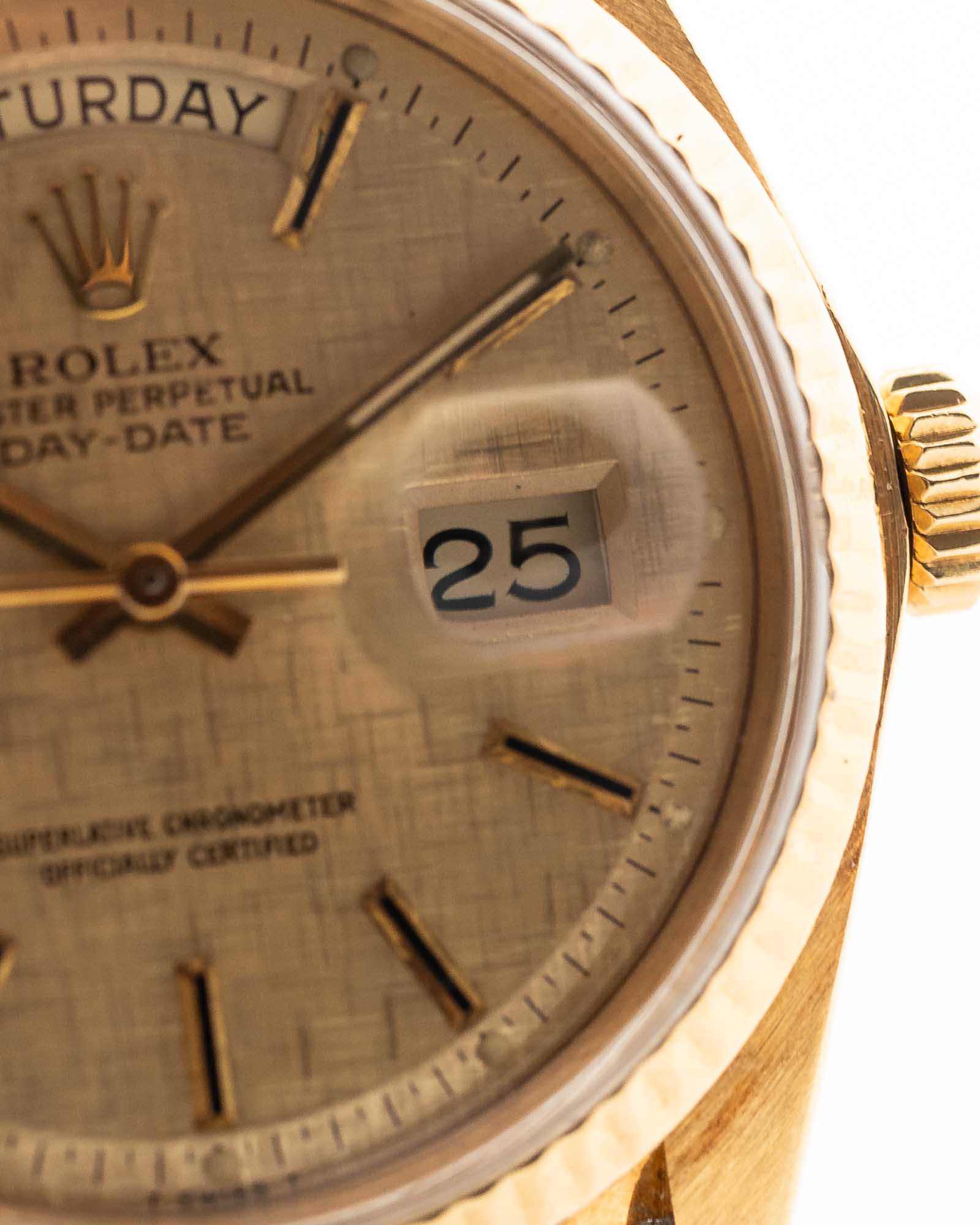 Rolex 1803 Day Date Linen 1978 - Image 13