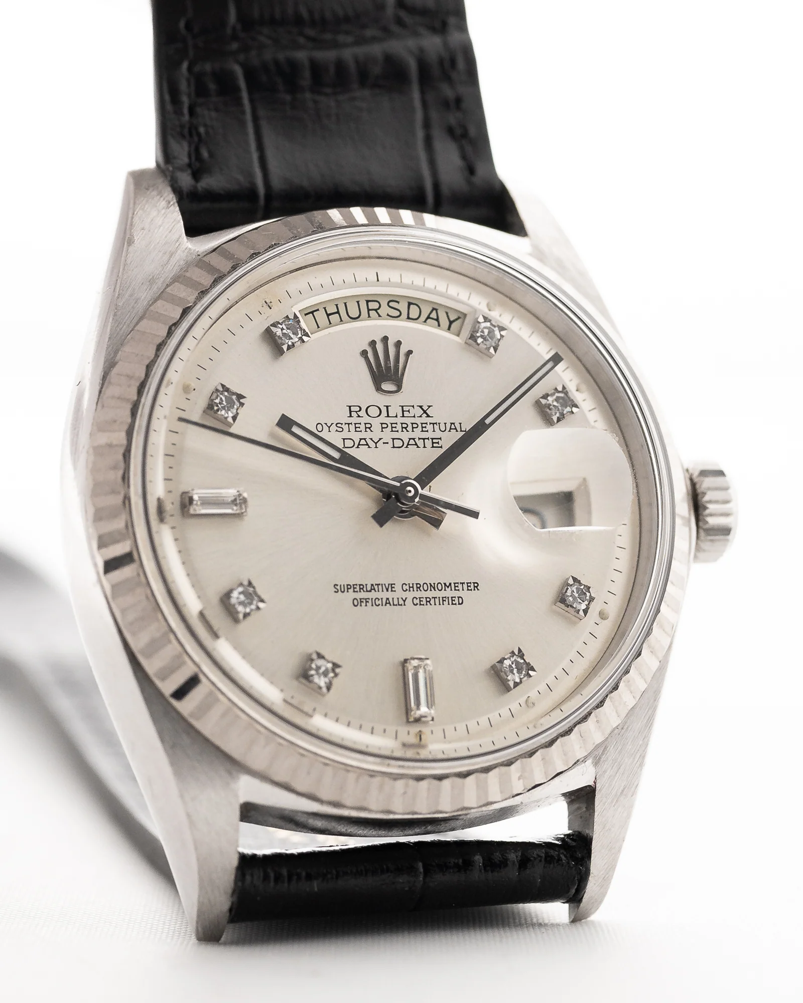 Rolex 1803 Day Date Pie Pan Diamond 1970 - Image 7