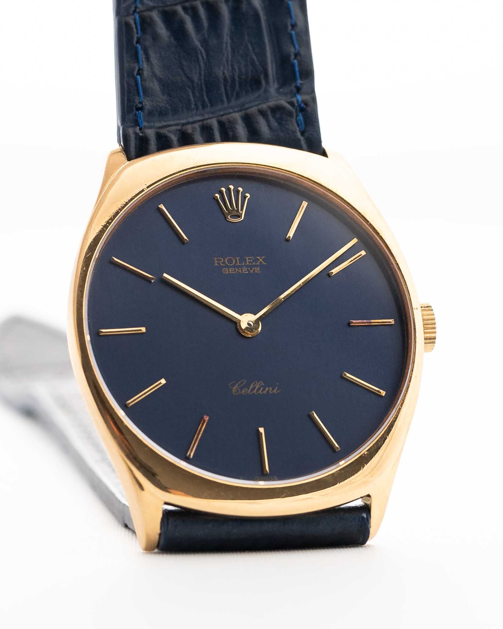 Rolex Cellini 4133 Blue 1990s - Image 8