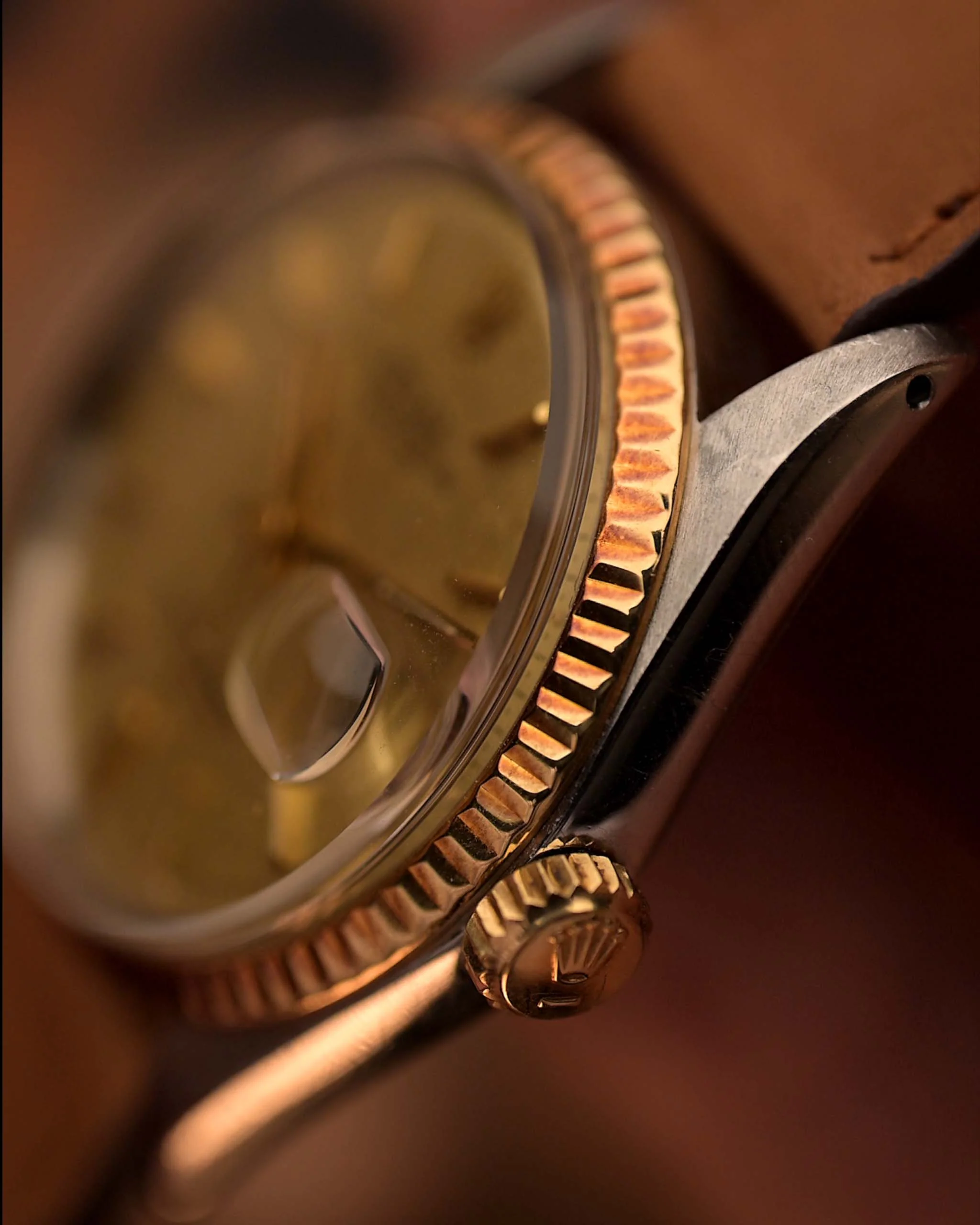 Rolex Datejust 1601 Two Tone Linen 1972 - Image 6