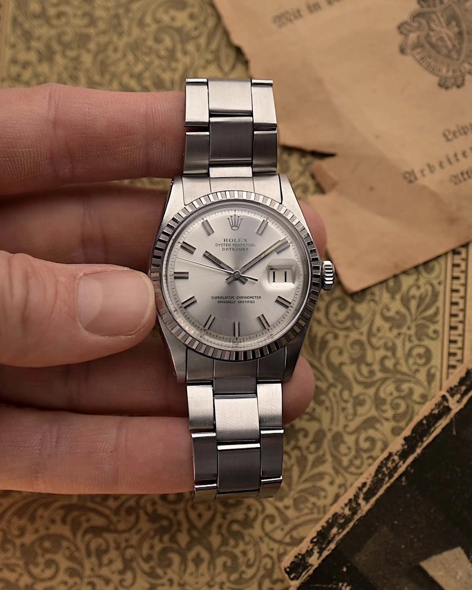 Rolex Datejust 1603 Wide Boy 1970 - Image 4