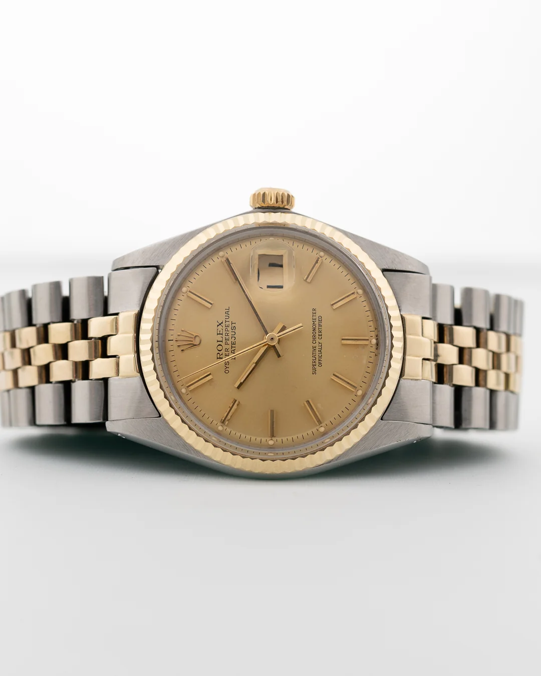 Rolex Datejust Bicolor Pie Pan 1971