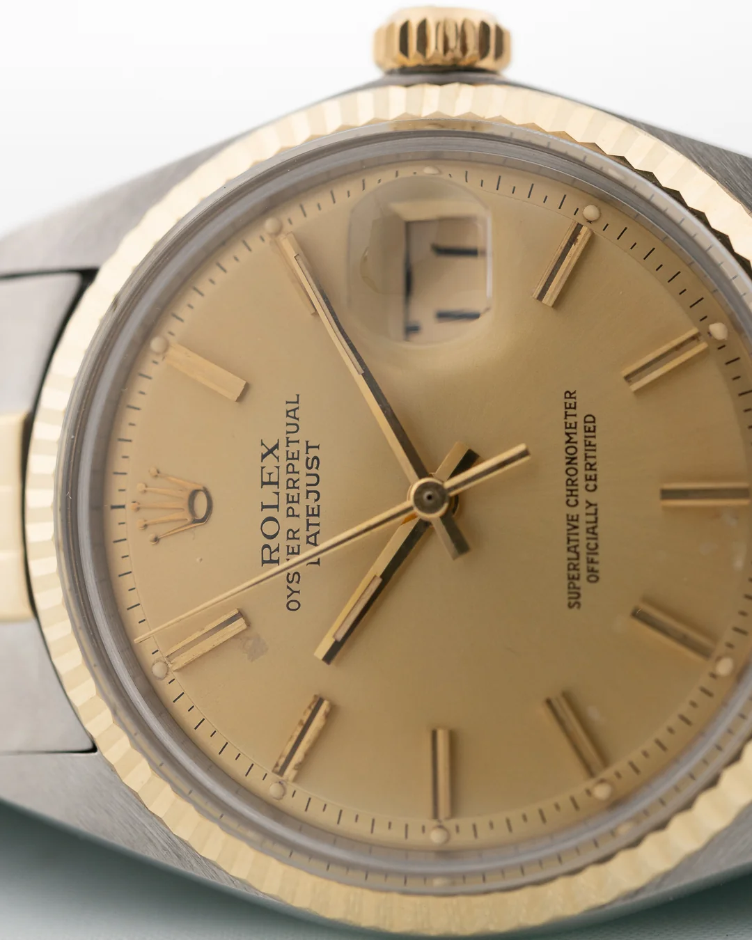 Rolex Datejust Bicolor Pie Pan 1971 - Image 2