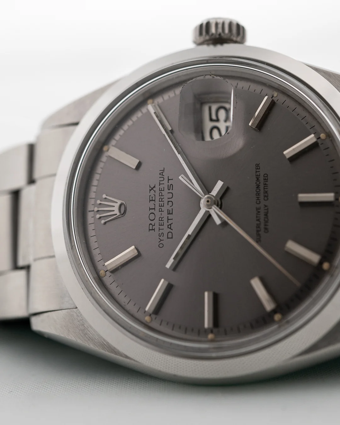 Rolex Datejust Grey Pie Pan 1969 - Image 2