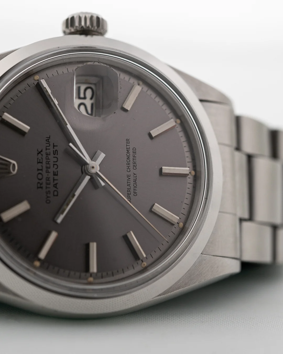 Rolex Datejust Grey Pie Pan 1969 - Image 3