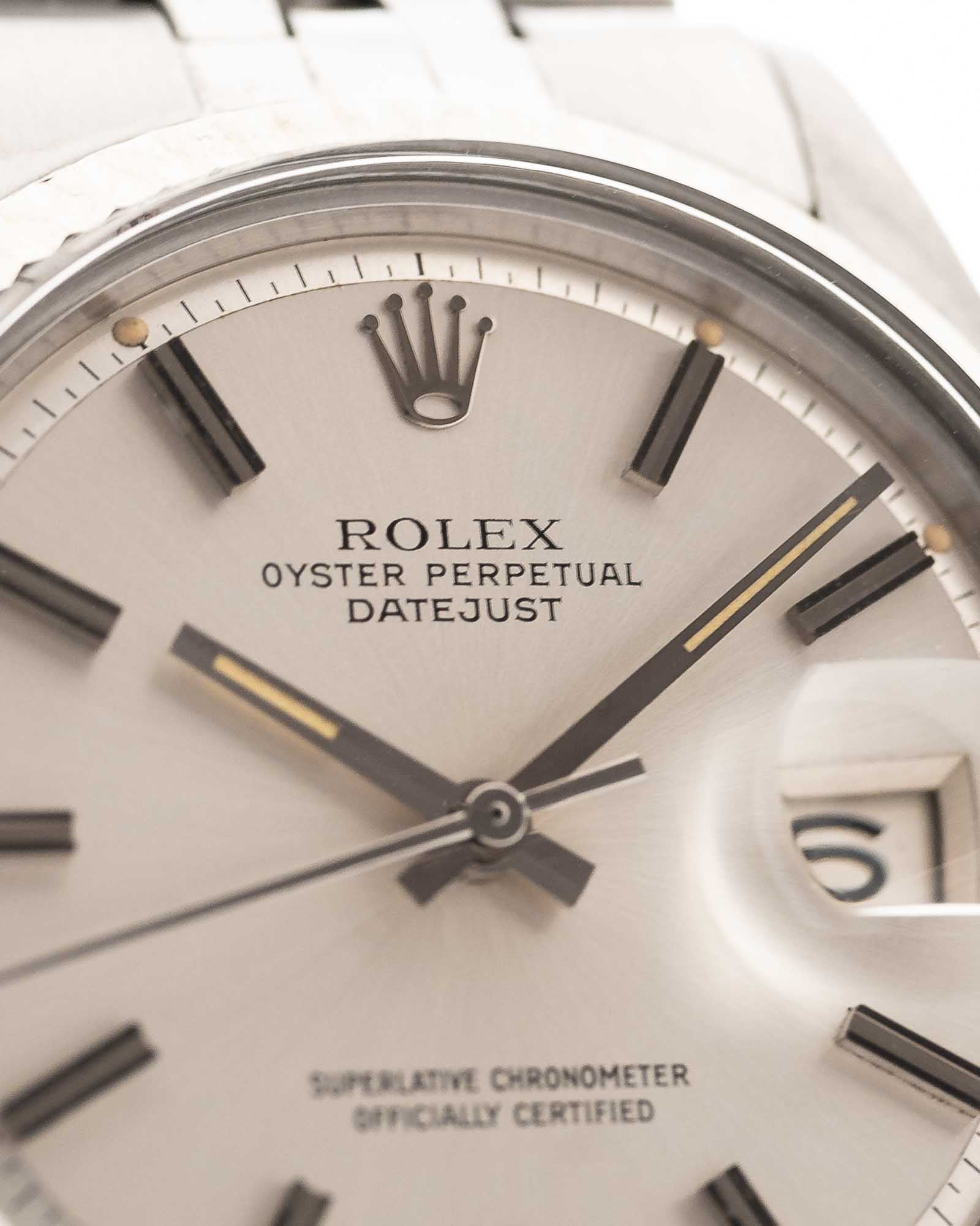 Rolex Datejust Pie Pan 1601 Silver 1973 - Image 7