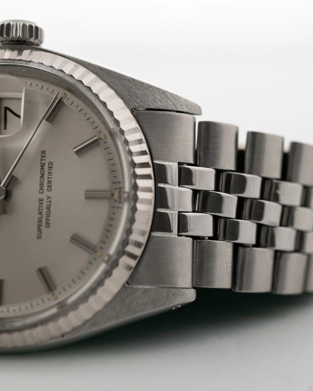 Rolex Datejust Silver Pie Pan 1972 - Image 5