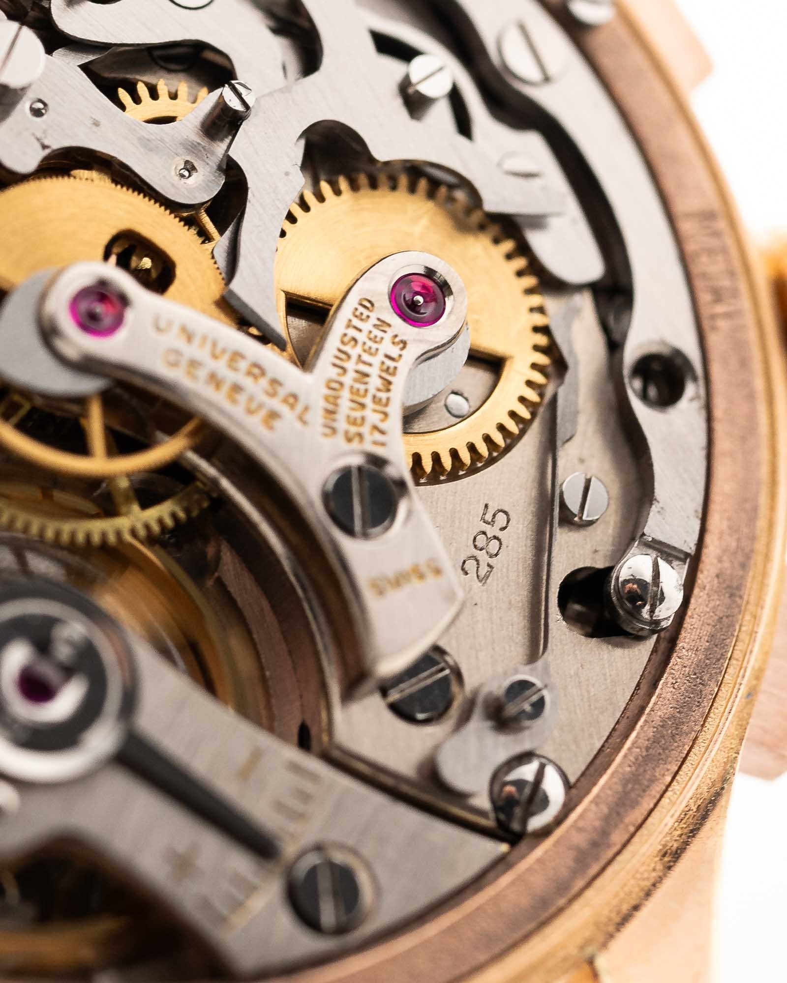 Universal Geneve 124103 Uni Compax 18k Rose 1951 - Image 16