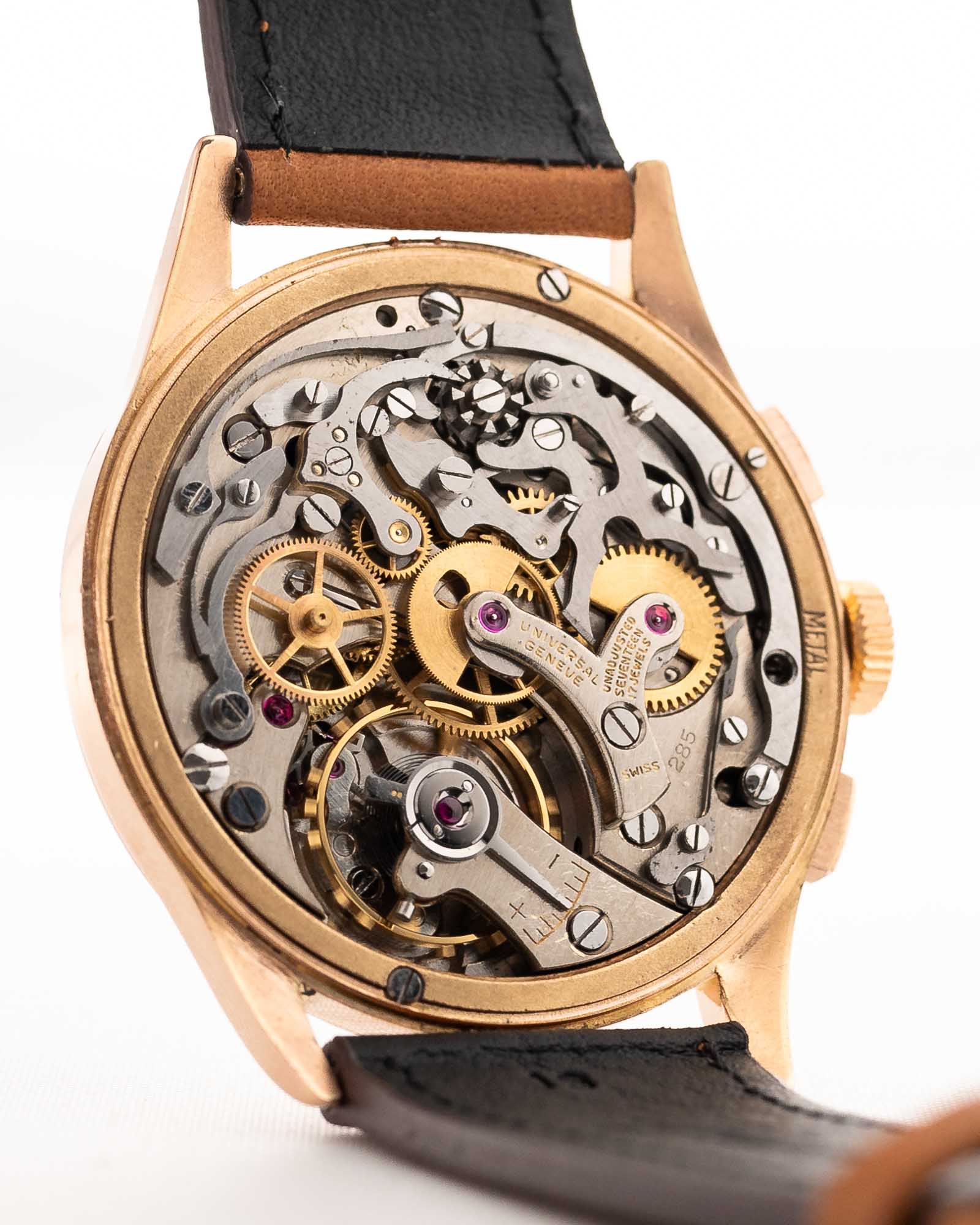 Universal Geneve 124103 Uni Compax Rosé 1950s - Image 15