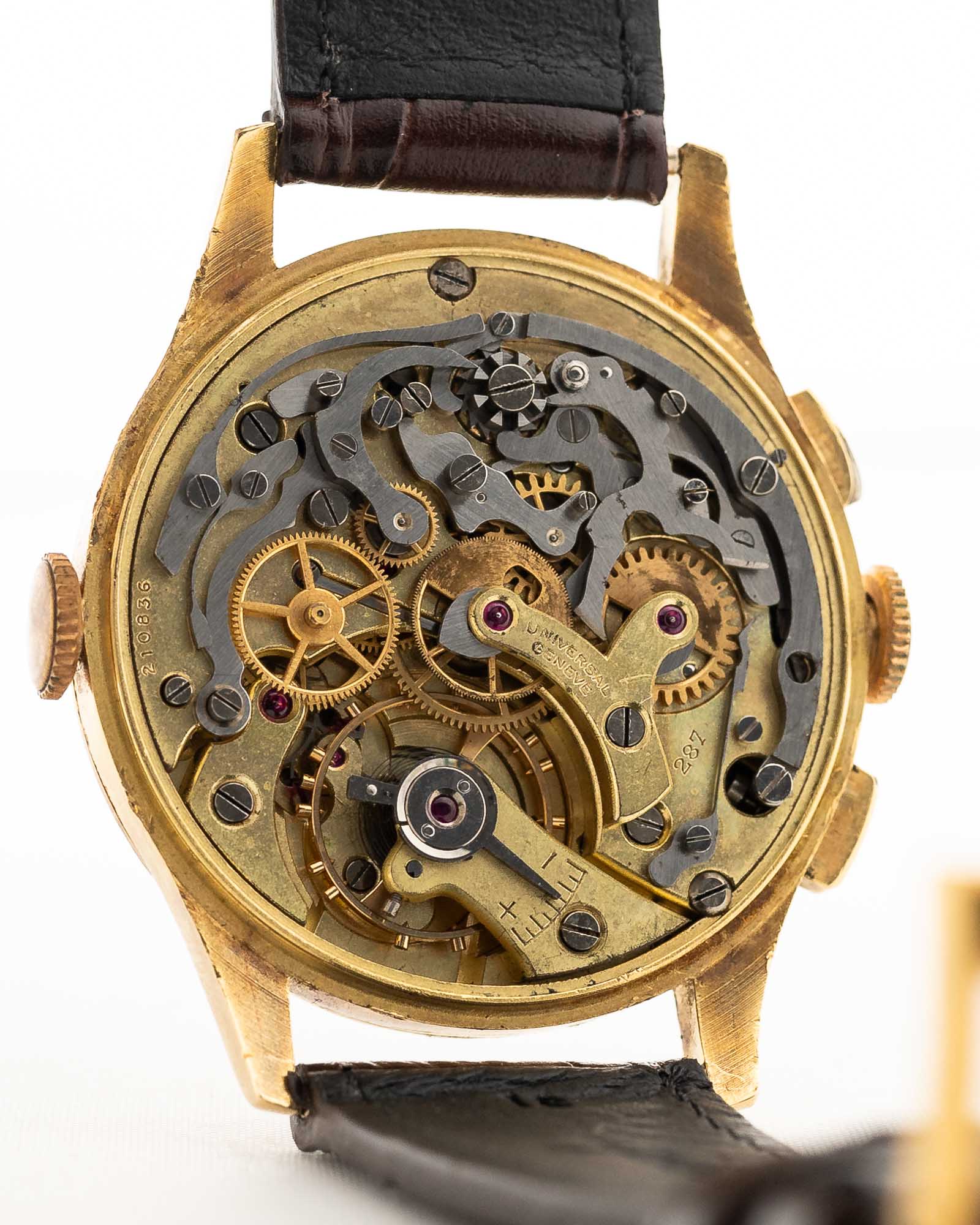 Universal Geneve 12540 Aero Compax 18k 1940s - Image 19