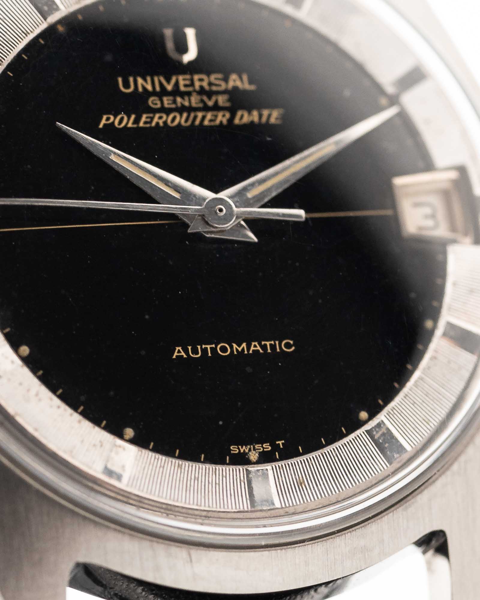 Universal Geneve Polerouter 869113 Black 1966 - Image 12