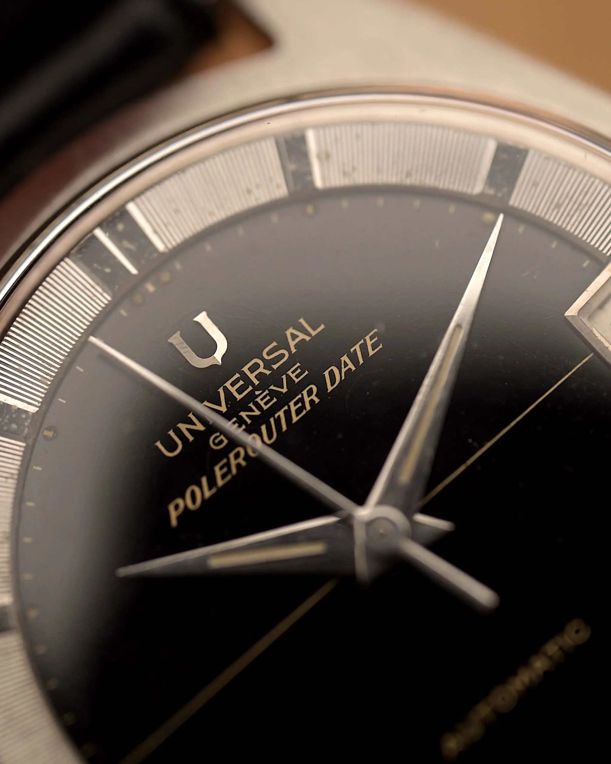 Universal Geneve Polerouter 869113 Black 1966 - Image 6