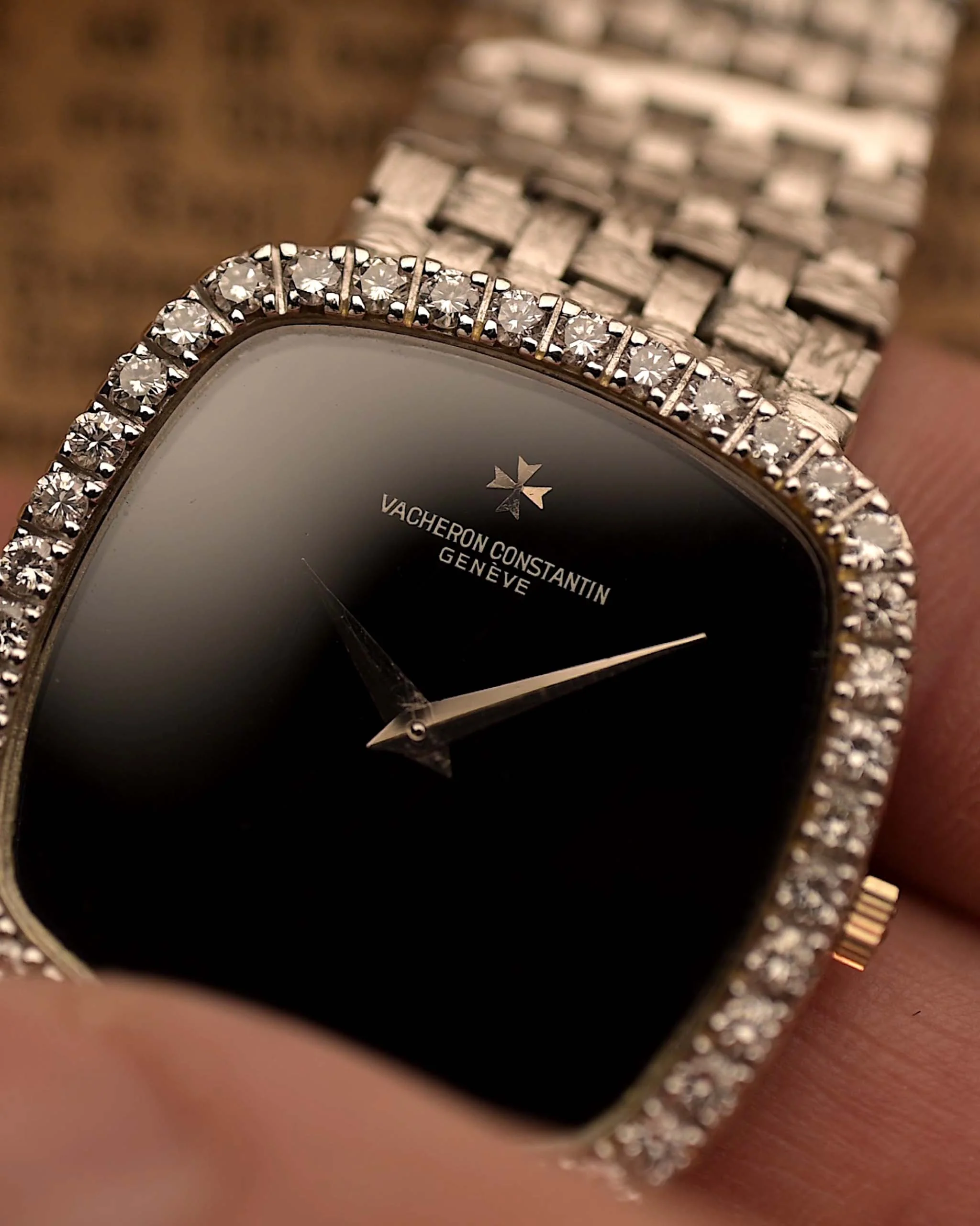 Vacheron Constantin 2099 TV Onyx Diamond 1970s - Image 4