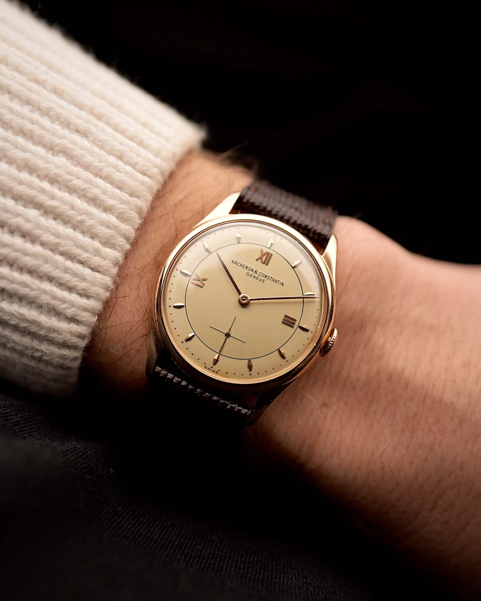 Vacheron Constantin Patrimony 18k Rose 1950s