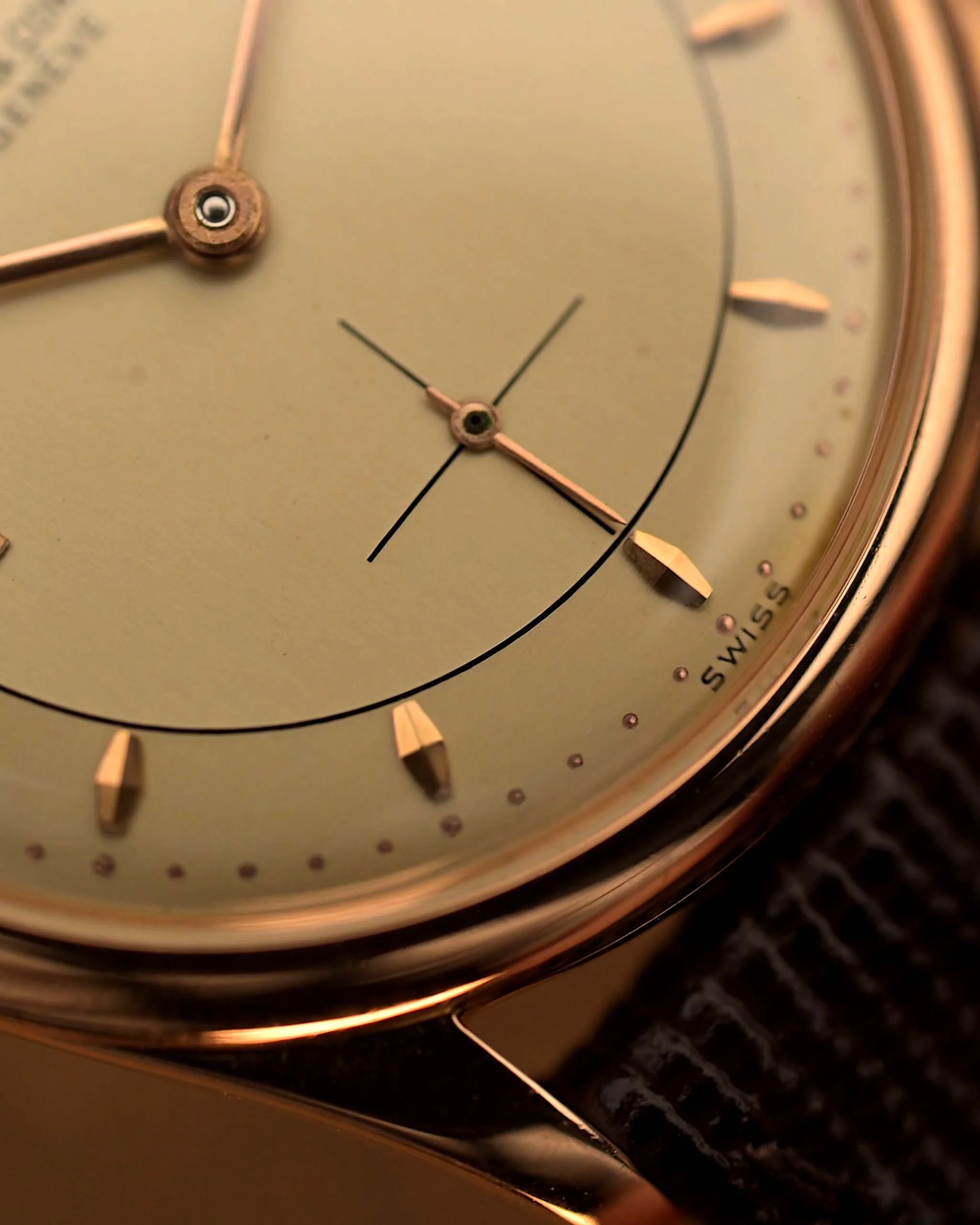 Vacheron Constantin Patrimony 18k Rose 1950s - Image 6