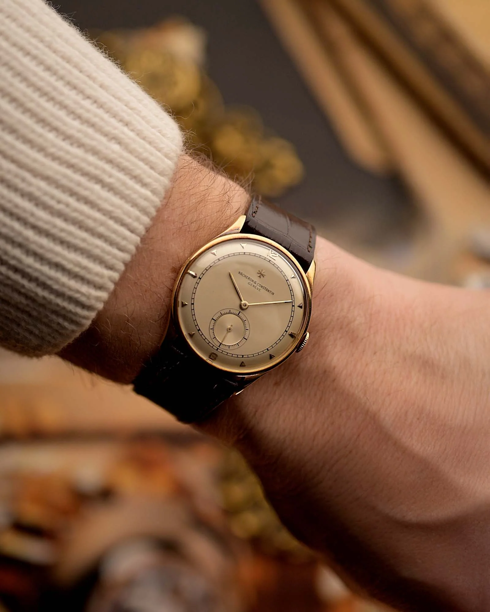 Vacheron Constantin Sub Second 18k 1950s - Image 2