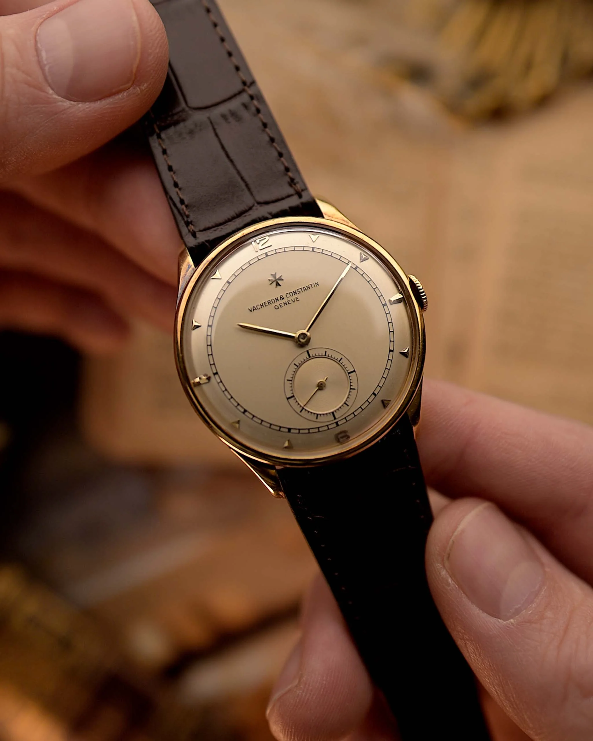Vacheron Constantin Sub Second 18k 1950s - Image 3