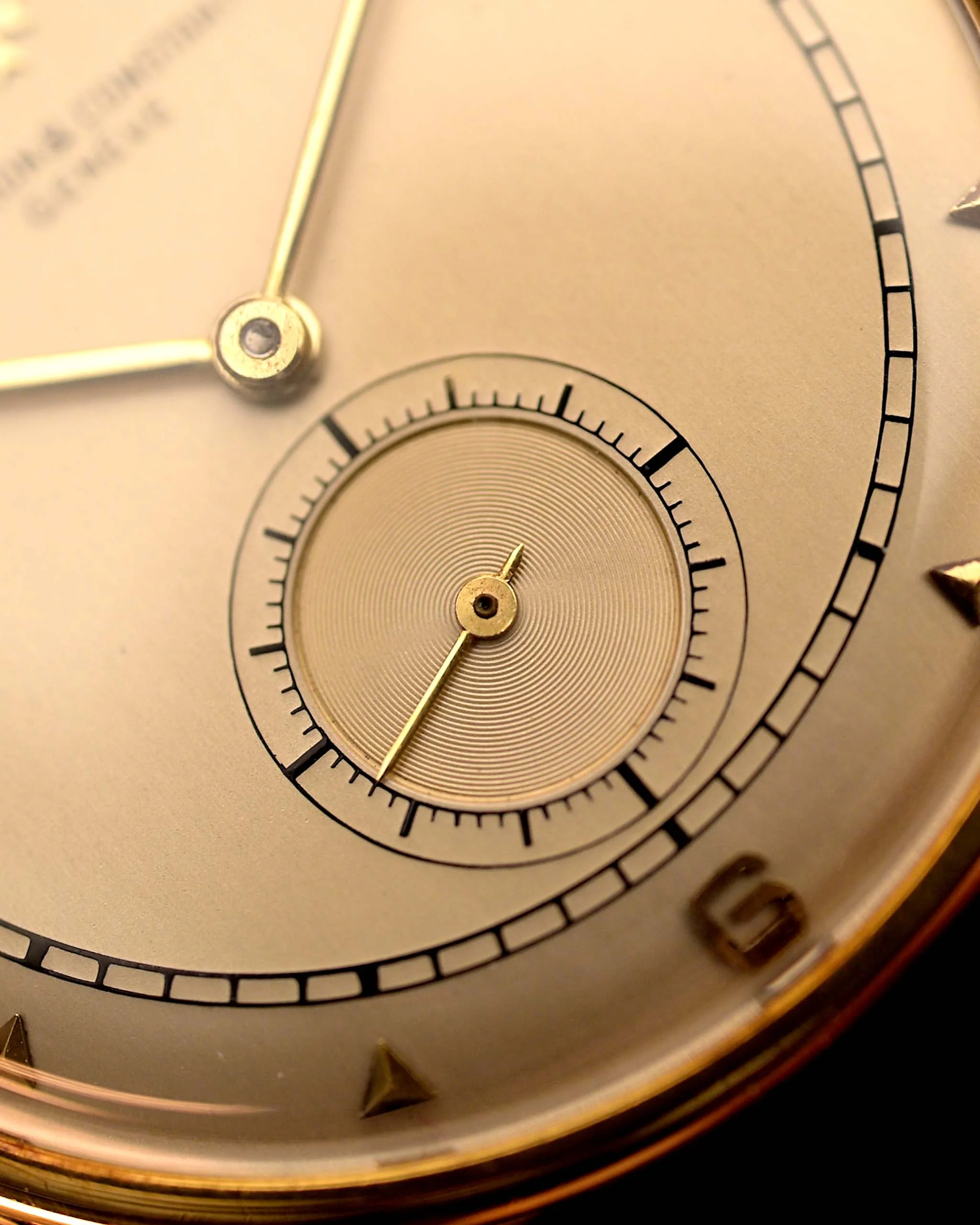 Vacheron Constantin Sub Second 18k 1950s - Image 5