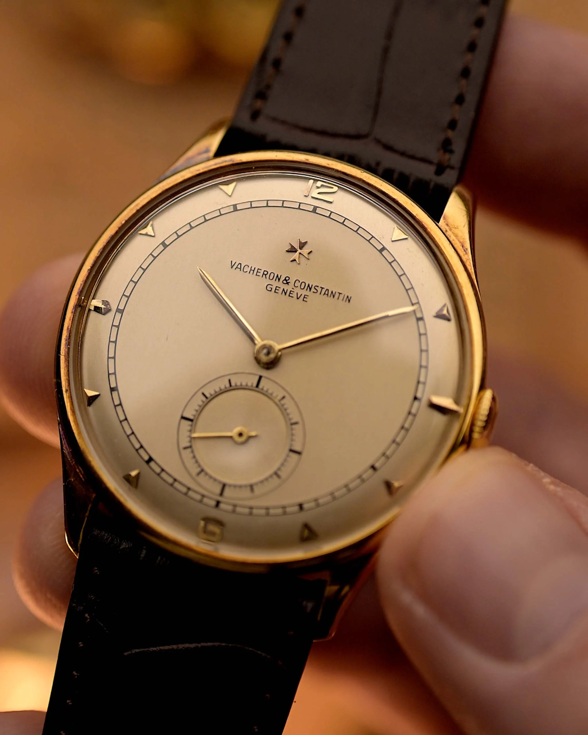 Vacheron Constantin Sub Second 18k 1950s - Image 6
