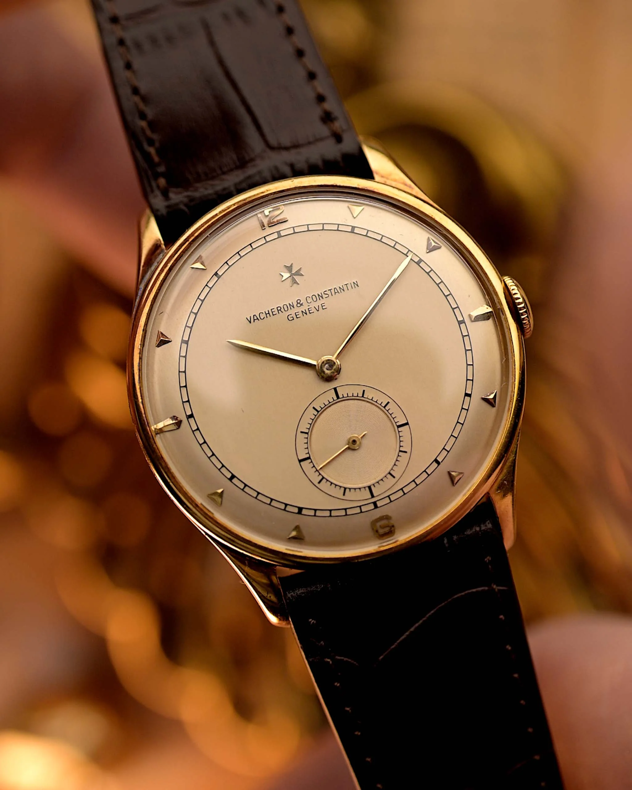 Vacheron Constantin Sub Second 18k 1950s - Image 7