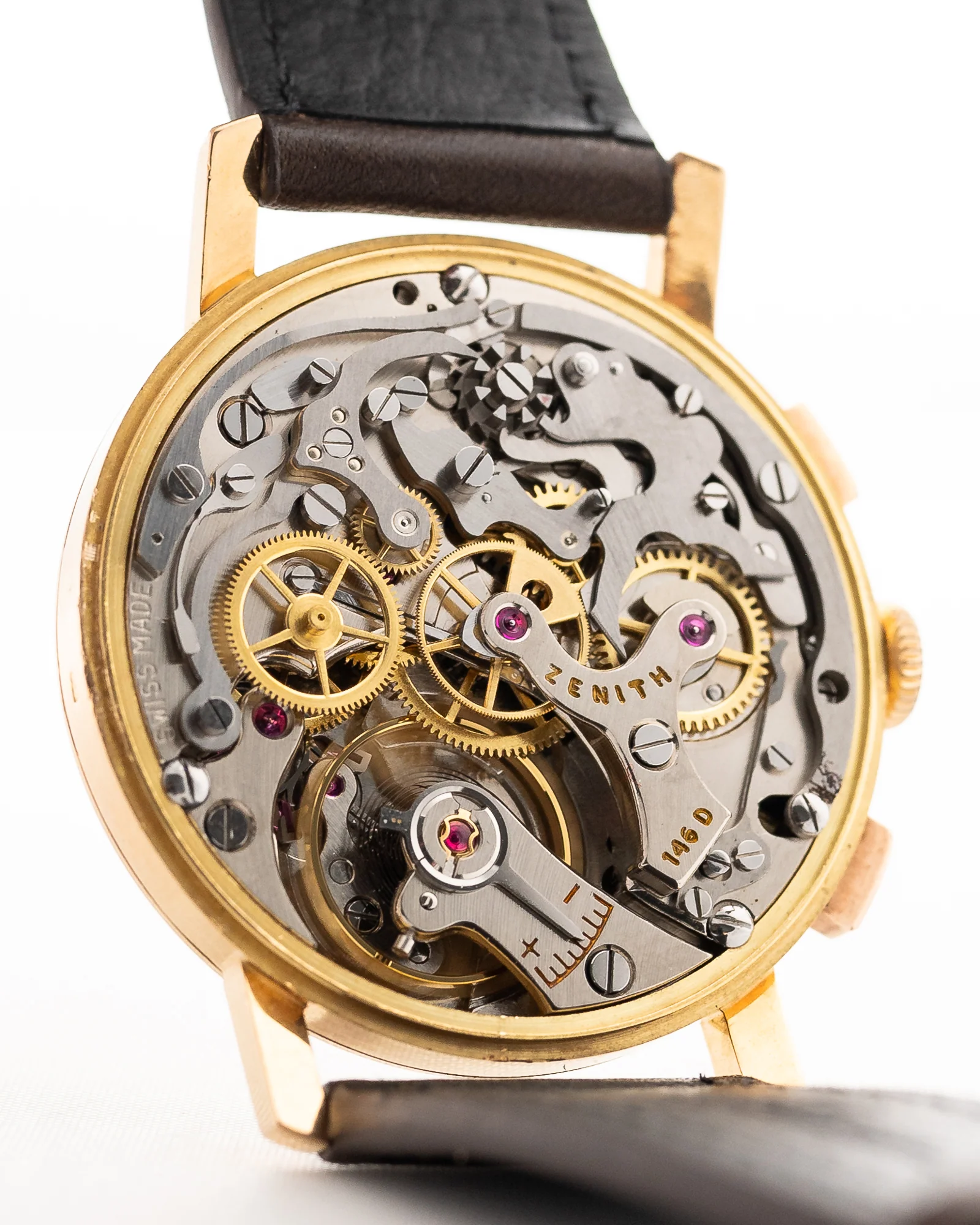 Zenith Cal. 146 Chronograph 18k Rose 1960s - Image 16